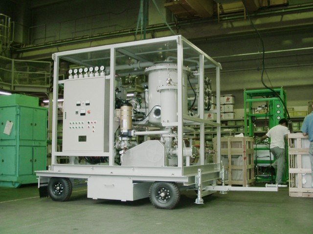Vacuum oil purifier VSD-6000T