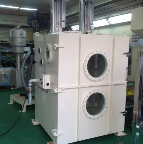 Large-scale (2340L) vacuum casting machine