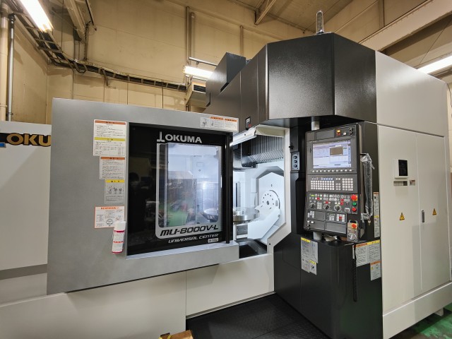 5-axis machining center with turning function MU-8000V-L