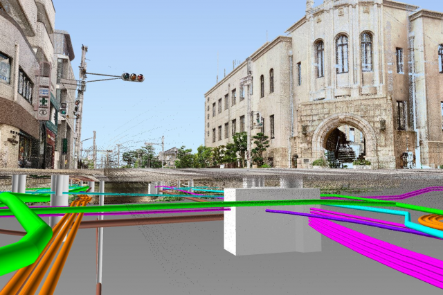 Output Example: Subsurface Utility Mapping